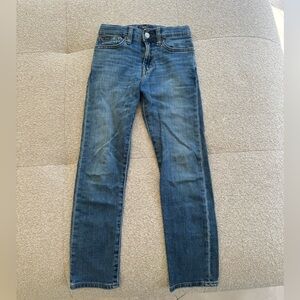 Polo Ralph Lauren Boys Straight Leg Jeans Size 8 | Classic Blue Denim Pants